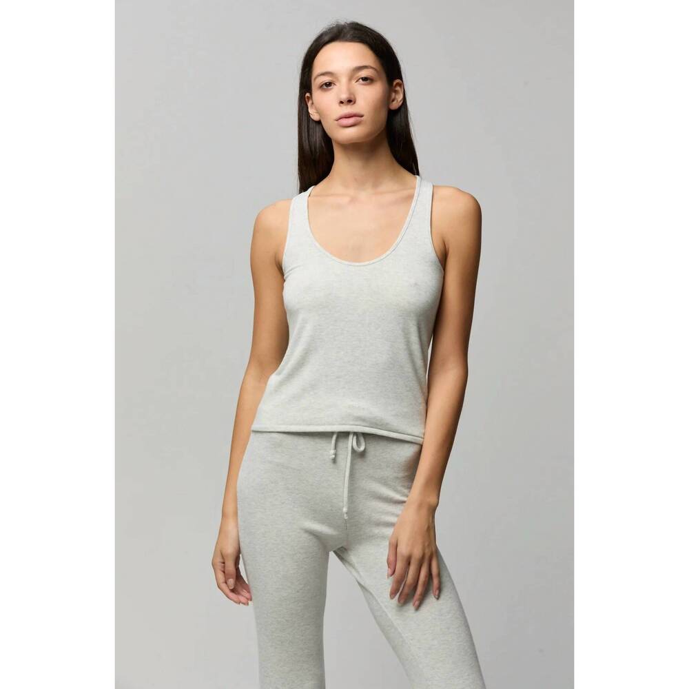 NEW ASHER gina tank in heather oatmeal